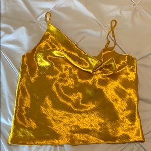 Gold ASOS top size eur 40/ us 8